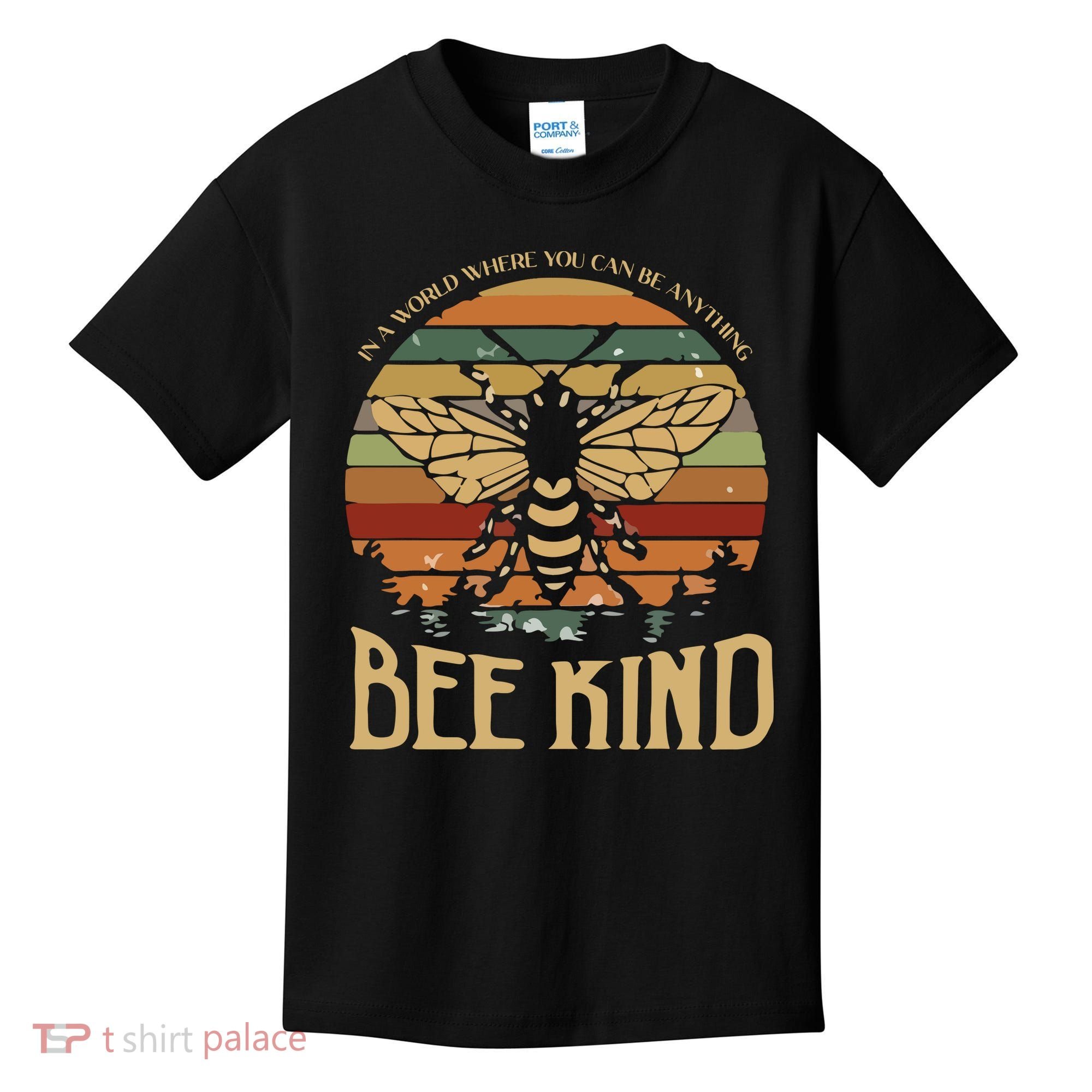 Bee Kind Kindness Inspirational Positive Kids T-Shirt