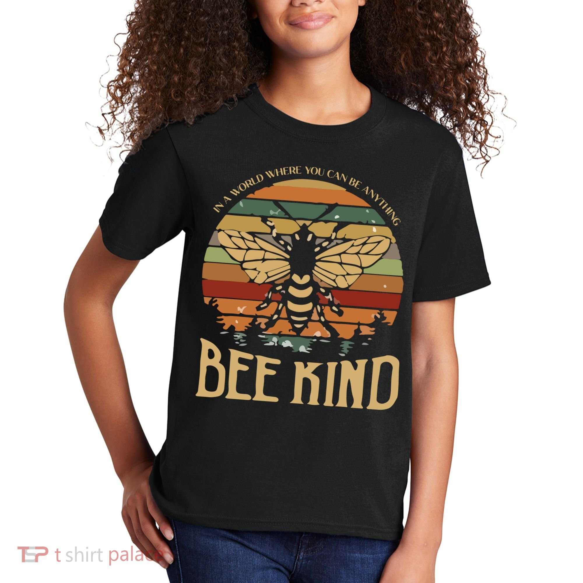 Bee Kind Kindness Inspirational Positive Kids T-Shirt