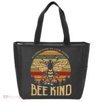 Bee Kind Kindness Inspirational Positive Tote Bag thumb 0