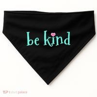 Be Kind Kindness Motivational Gift USA-Made Doggie Bandana thumb 0