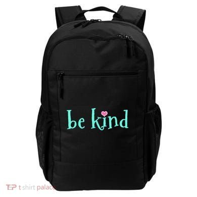 Be Kind Kindness Motivational Gift Backpack