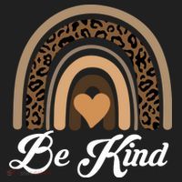 Be Kind, Kindness Matters Leopard Rainbow Cute Fall Autumn Women's Sweatshirt thumb 2