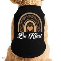 Be Kind, Kindness Matters Leopard Rainbow Cute Fall Autumn Doggie Tank thumb 0