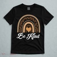 Be Kind, Kindness Matters Leopard Rainbow Cute Fall Autumn T-Shirt thumb 5
