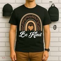Be Kind, Kindness Matters Leopard Rainbow Cute Fall Autumn T-Shirt thumb 6