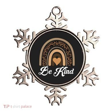 Be Kind, Kindness Matters Leopard Rainbow Cute Fall Autumn Ornament