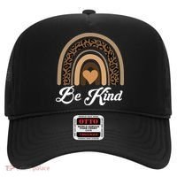 Be Kind, Kindness Matters Leopard Rainbow Cute Fall Autumn Hat thumb 0