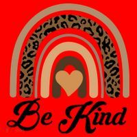 Be Kind, Kindness Matters Leopard Rainbow Cute Fall Autumn Santa Hat thumb 1