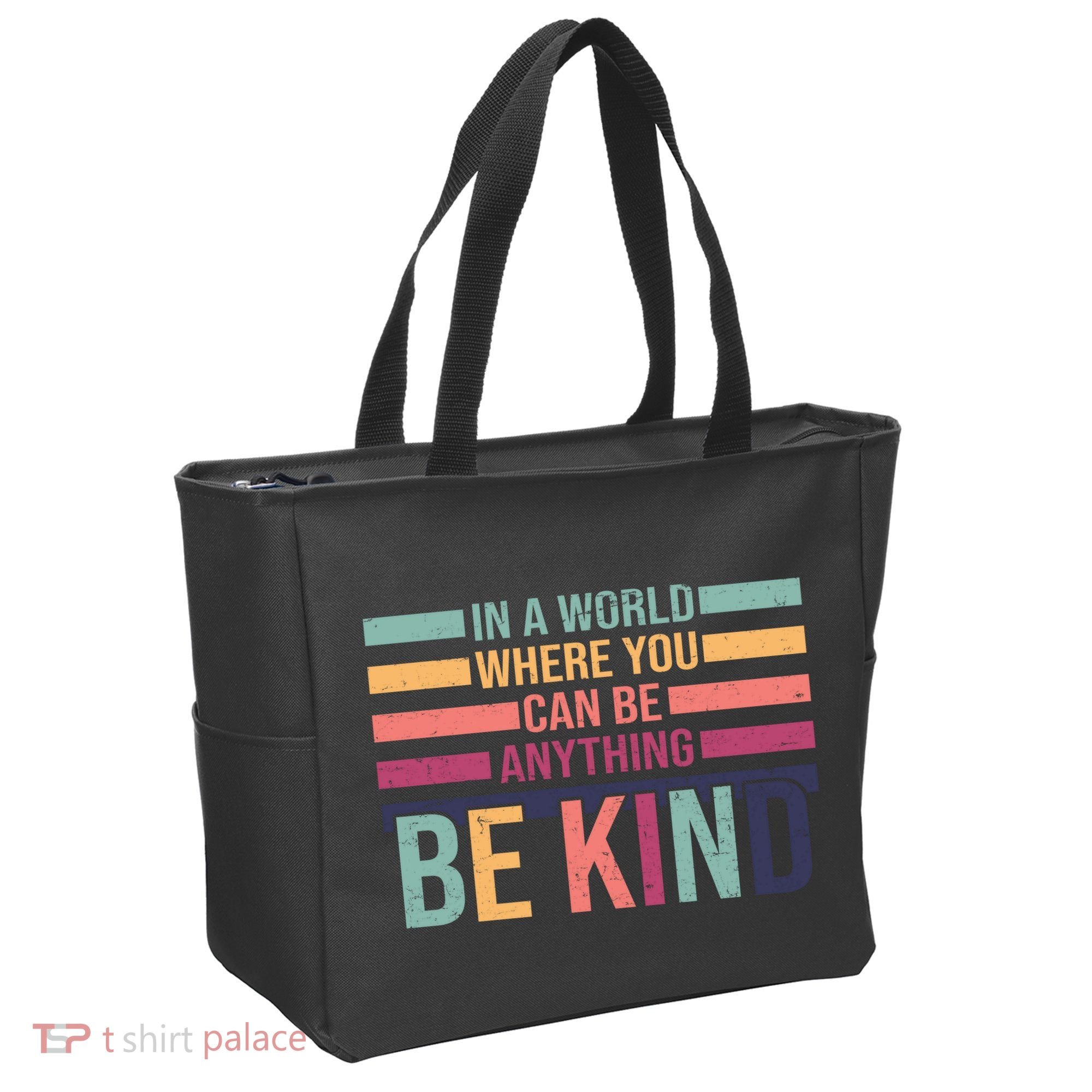 Be Kind Kindness Teacher Cute Inspirational Bless Tote Bag