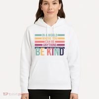 Be Kind Kindness Teacher Cute Inspirational Bless Hoodie thumb 5