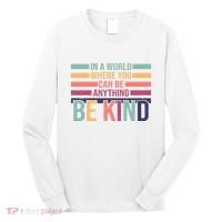 Be Kind Kindness Teacher Cute Inspirational Bless Long Sleeve Shirt thumb 0