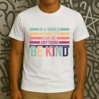 Be Kind Kindness Teacher Cute Inspirational Bless T-Shirt thumb 3
