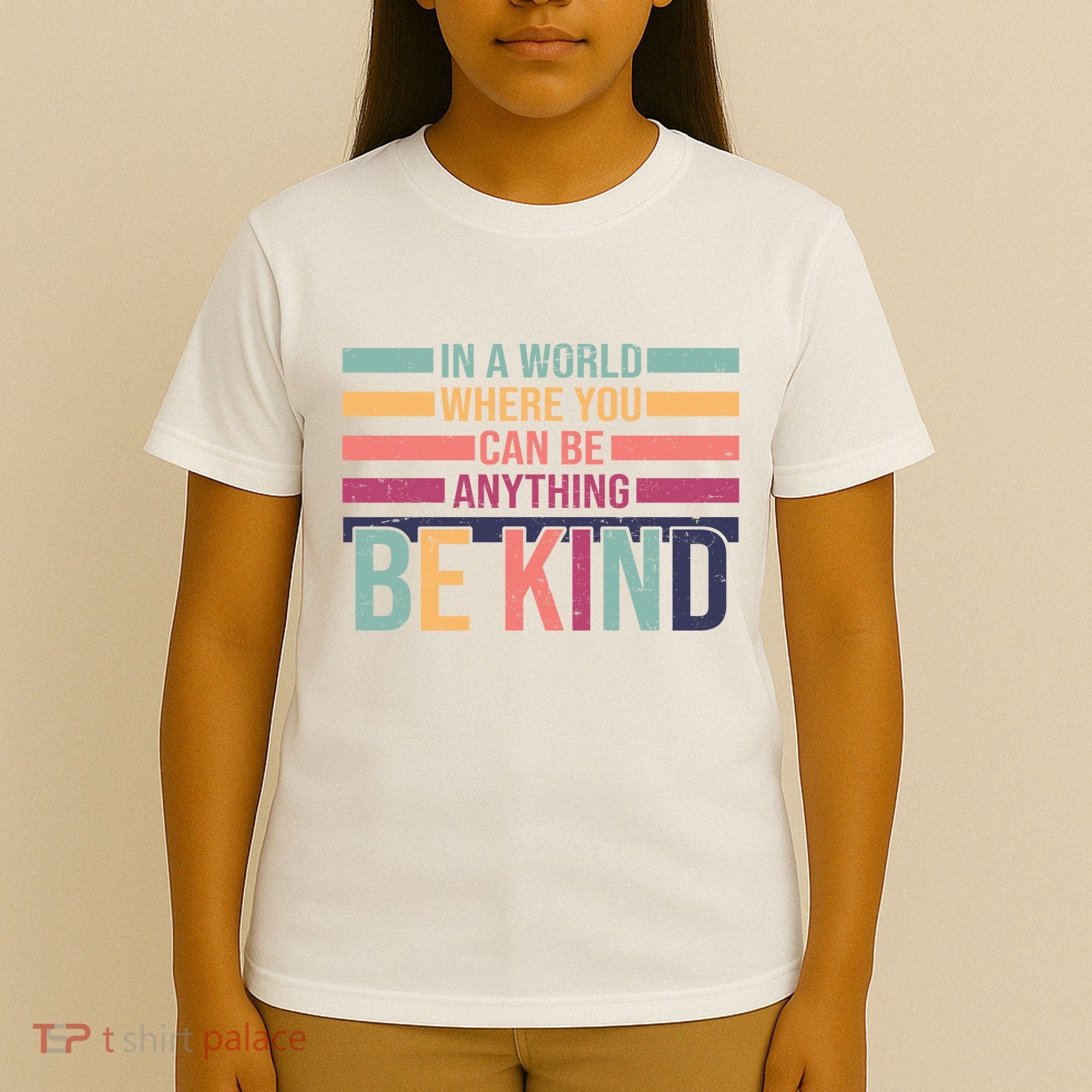 Be Kind Kindness Teacher Cute Inspirational Bless T-Shirt