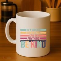 Be Kind Kindness Teacher Cute Inspirational Bless Coffee Mug thumb 4