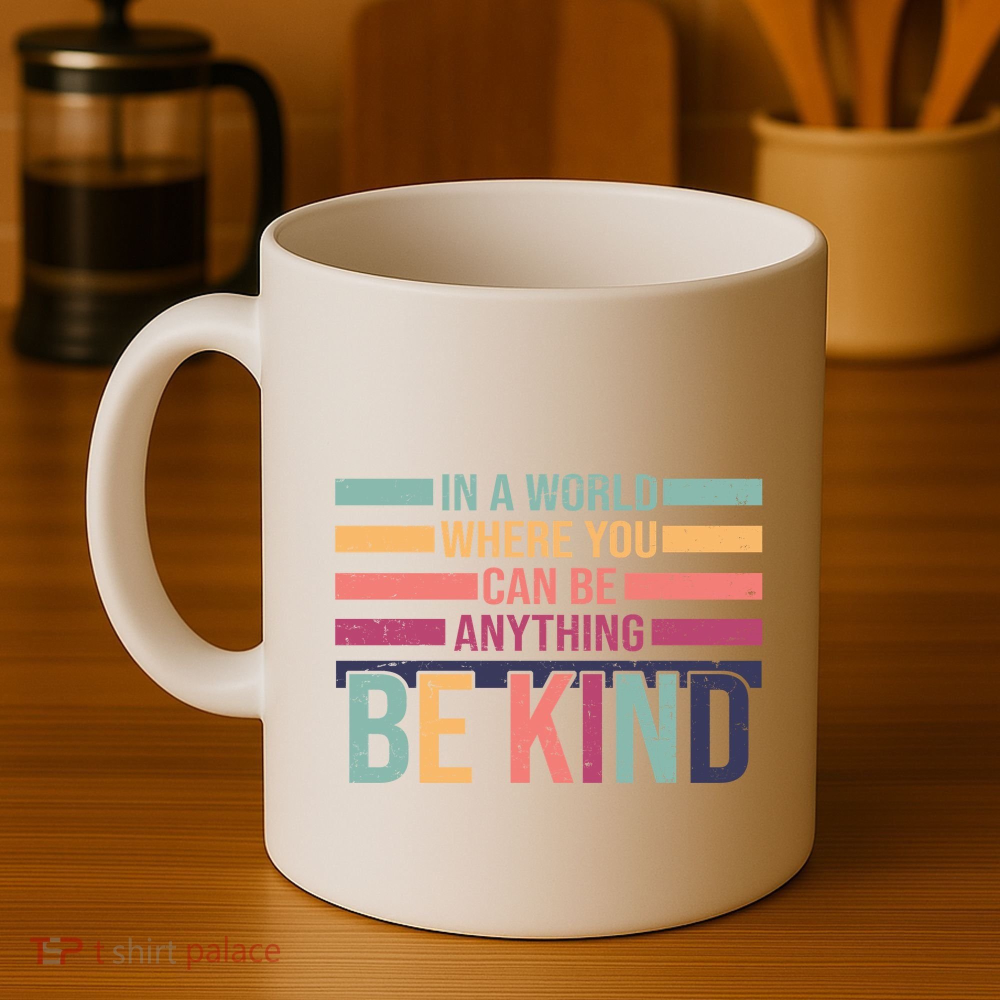 Be Kind Kindness Teacher Cute Inspirational Bless Coffee Mug