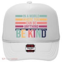 Be Kind Kindness Teacher Cute Inspirational Bless Hat thumb 0