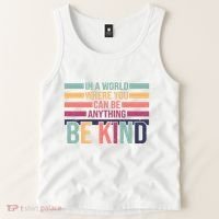 Be Kind Kindness Teacher Cute Inspirational Bless Tank Top thumb 2