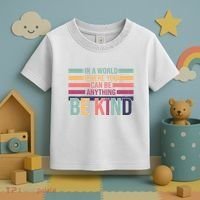 Be Kind Kindness Teacher Cute Inspirational Bless Toddler T-Shirt thumb 3