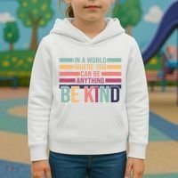 Be Kind Kindness Teacher Cute Inspirational Bless Kids Hoodie thumb 3