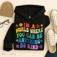 Be Kind Love Kindness Autism Mental Health Awareness Hoodie thumb 4