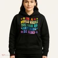 Be Kind Love Kindness Autism Mental Health Awareness Hoodie thumb 5