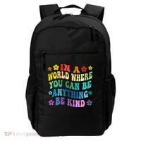 Be Kind Love Kindness Autism Mental Health Awareness Backpack thumb 0
