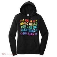Be Kind Love Kindness Autism Mental Health Awareness Women's Hoodie thumb 0