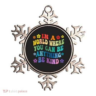 Be Kind Love Kindness Autism Mental Health Awareness Ornament