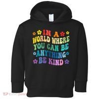 Be Kind Love Kindness Autism Mental Health Awareness Toddler Hoodie thumb 0