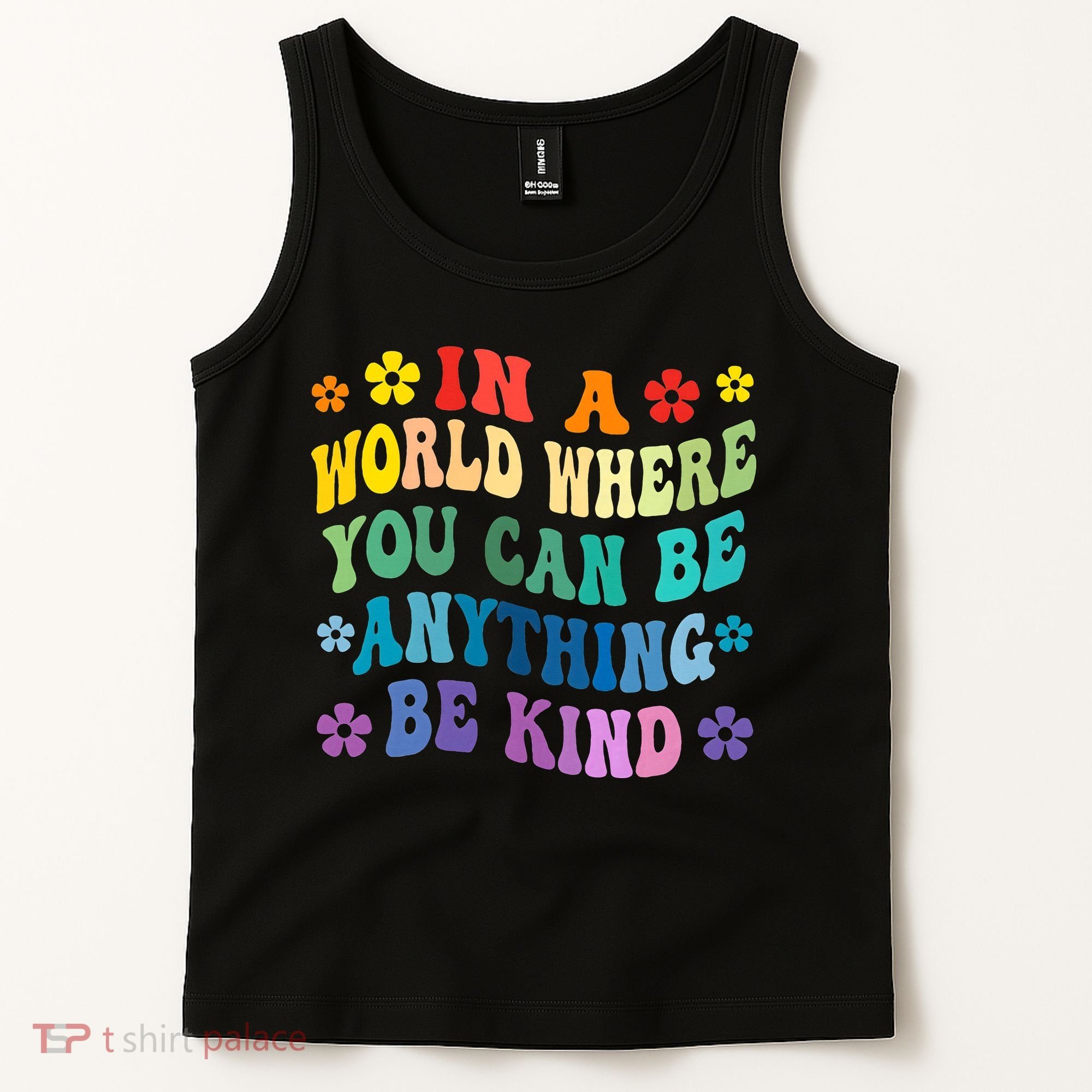 Be Kind Love Kindness Autism Mental Health Awareness Tank Top