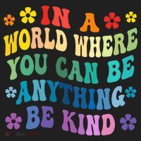 Be Kind Love Kindness Autism Mental Health Awareness Golf Towel thumb 3