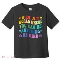 Be Kind Love Kindness Autism Mental Health Awareness Toddler T-Shirt thumb 0