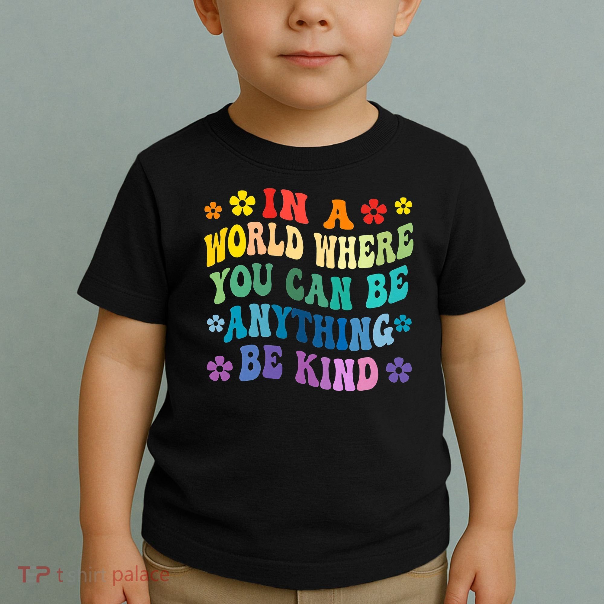 Be Kind Love Kindness Autism Mental Health Awareness Toddler T-Shirt