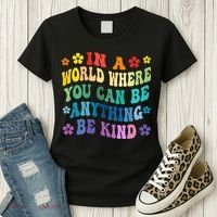 Be Kind Love Kindness Autism Mental Health Awareness Women's T-Shirt thumb 3