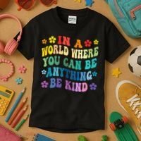 Be Kind Love Kindness Autism Mental Health Awareness Kids T-Shirt thumb 3