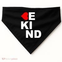 Be Kind Love Heart, Kindness Matters USA-Made Doggie Bandana thumb 0