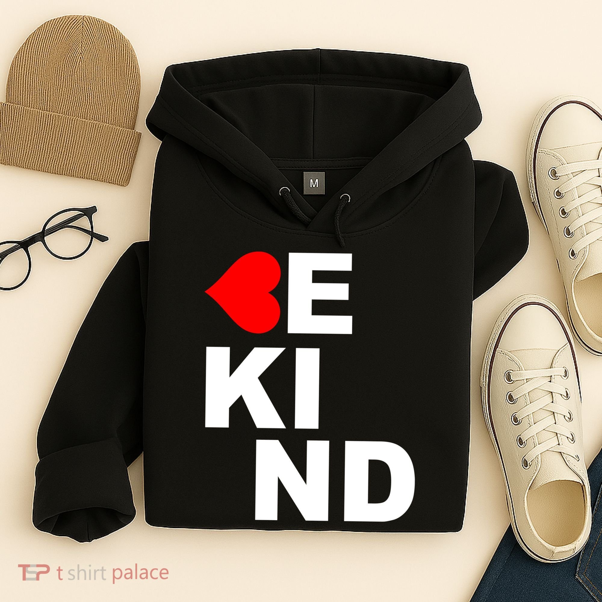 Be Kind Love Heart, Kindness Matters Hoodie
