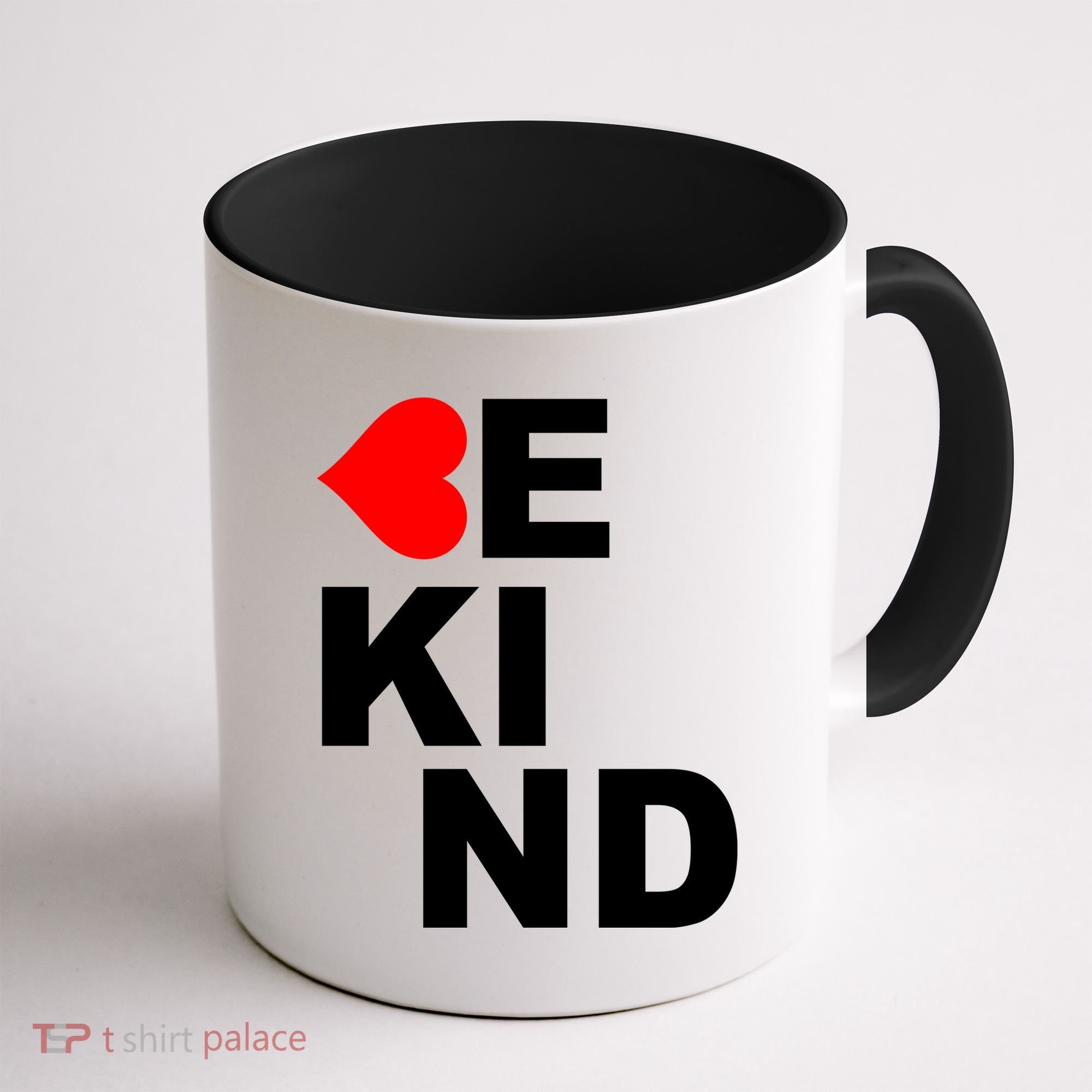 Be Kind Love Heart, Kindness Matters Coffee Mug