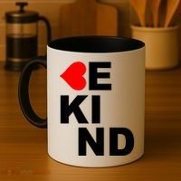 Be Kind Love Heart, Kindness Matters Coffee Mug thumb 4