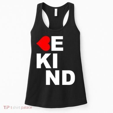 Be Kind Love Heart, Kindness Matters Women's Tank Top