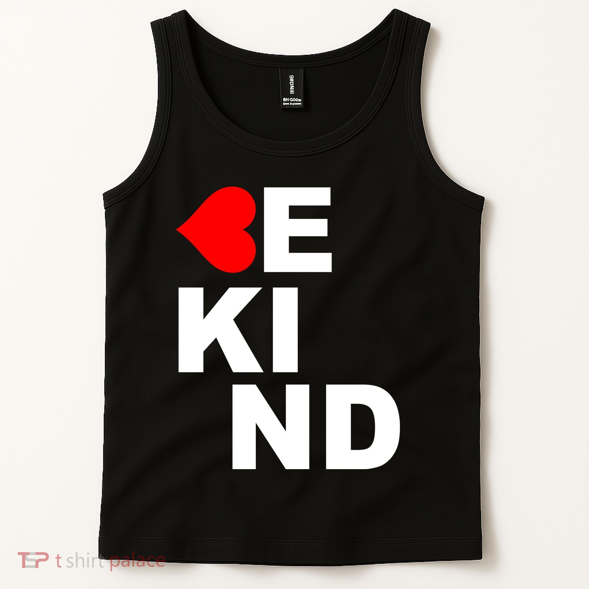 Be Kind Love Heart, Kindness Matters Tank Top
