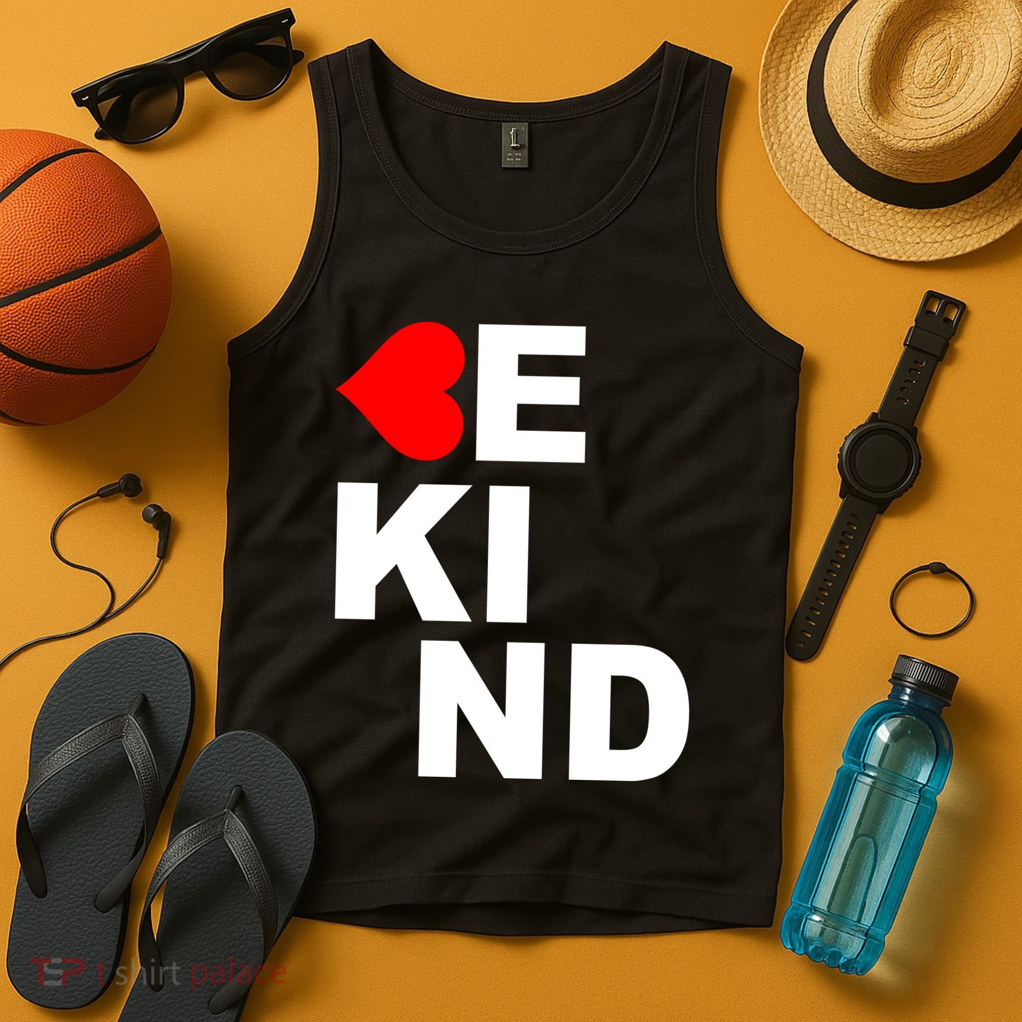 Be Kind Love Heart, Kindness Matters Tank Top