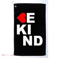 Be Kind Love Heart, Kindness Matters Golf Towel thumb 0