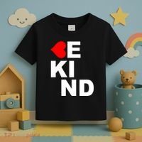 Be Kind Love Heart, Kindness Matters Toddler T-Shirt thumb 3
