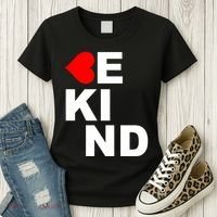 Be Kind Love Heart, Kindness Matters Women's T-Shirt thumb 3