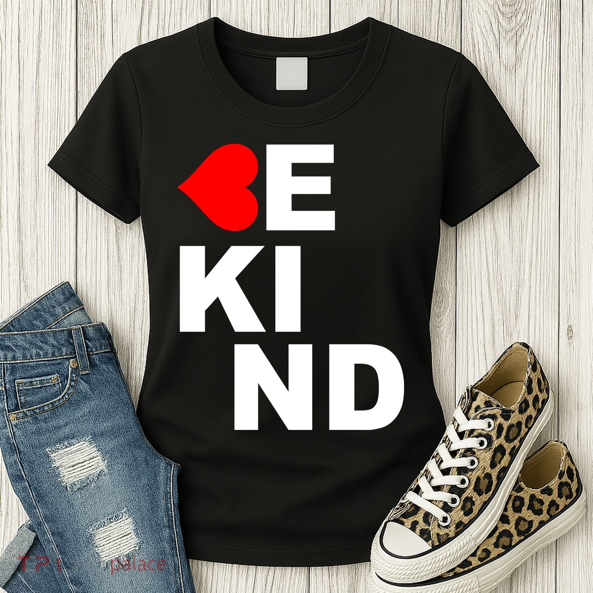 Be Kind Love Heart, Kindness Matters Women's T-Shirt