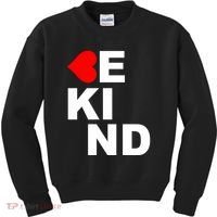 Be Kind Love Heart, Kindness Matters Kids Sweatshirt thumb 0
