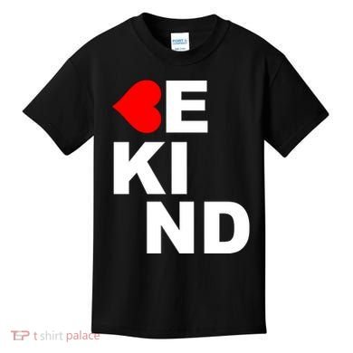 Be Kind Love Heart, Kindness Matters Kids T-Shirt