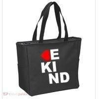 Be Kind Love Heart, Kindness Matters Tote Bag thumb 2