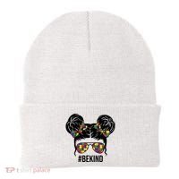 Be Kind Messy Bun Autism Awareness Beanie thumb 0